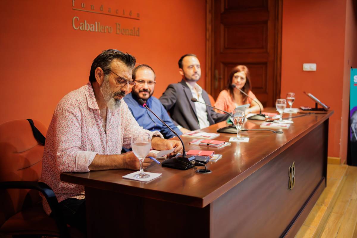 SERGIO MORENO PRESENTACION LIBRO FUNDACION CABALLERO BONALD