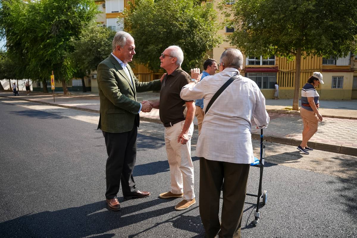 El Ayuntamiento transforma esta zona del distrito sur.