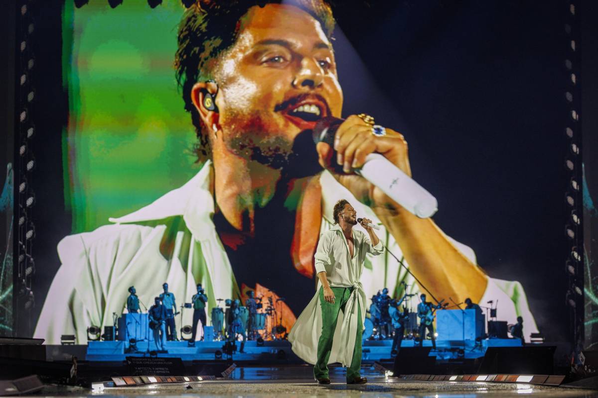 Otro momento del concierto.