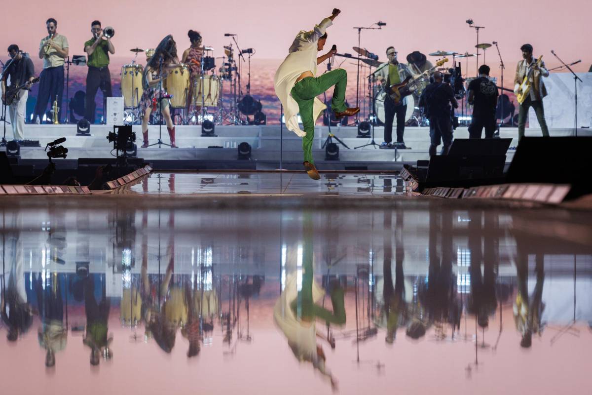 Otro momento del concierto.