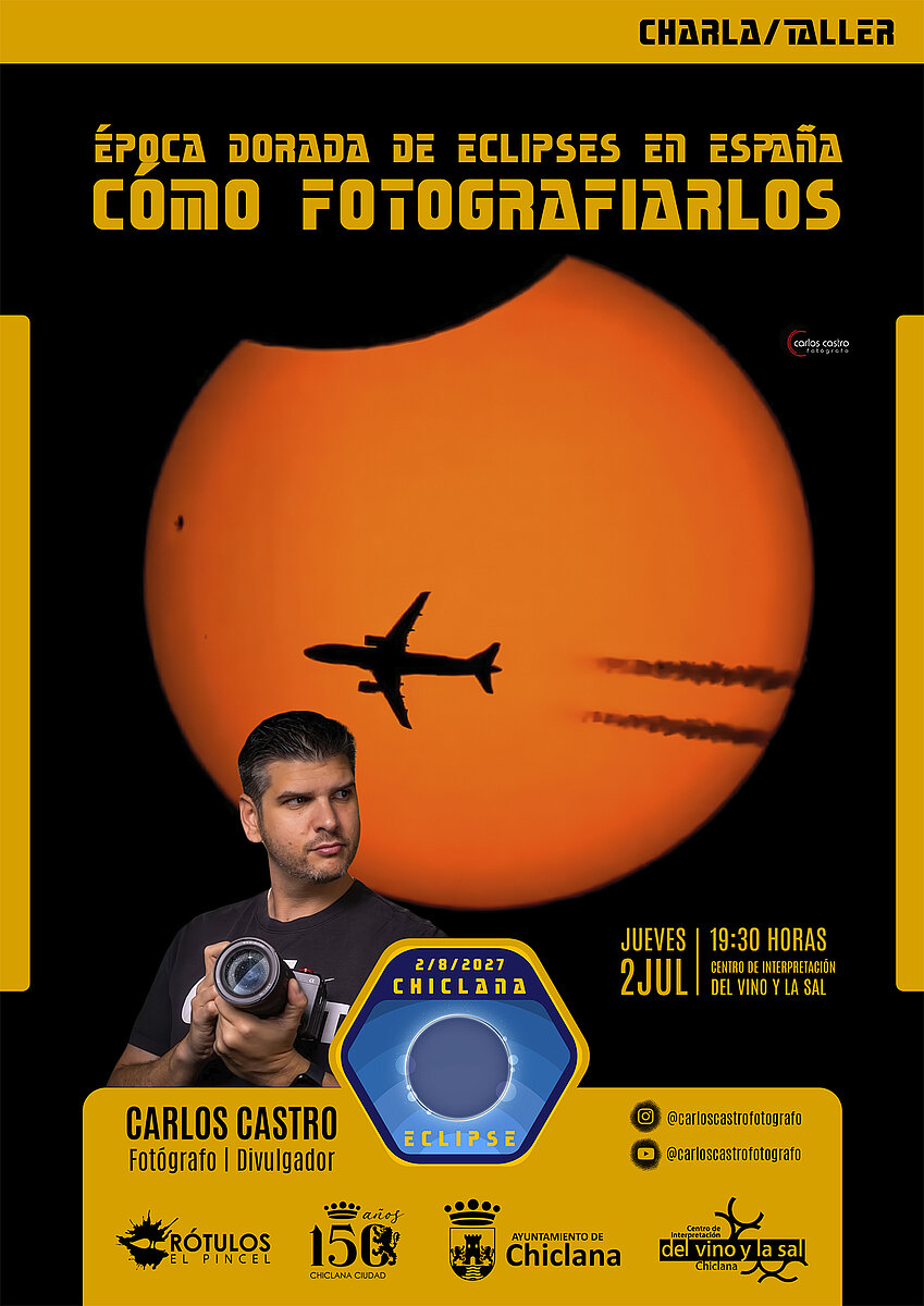 El Ayuntamiento de Chiclana organiza un taller para fotografiar los eclipses