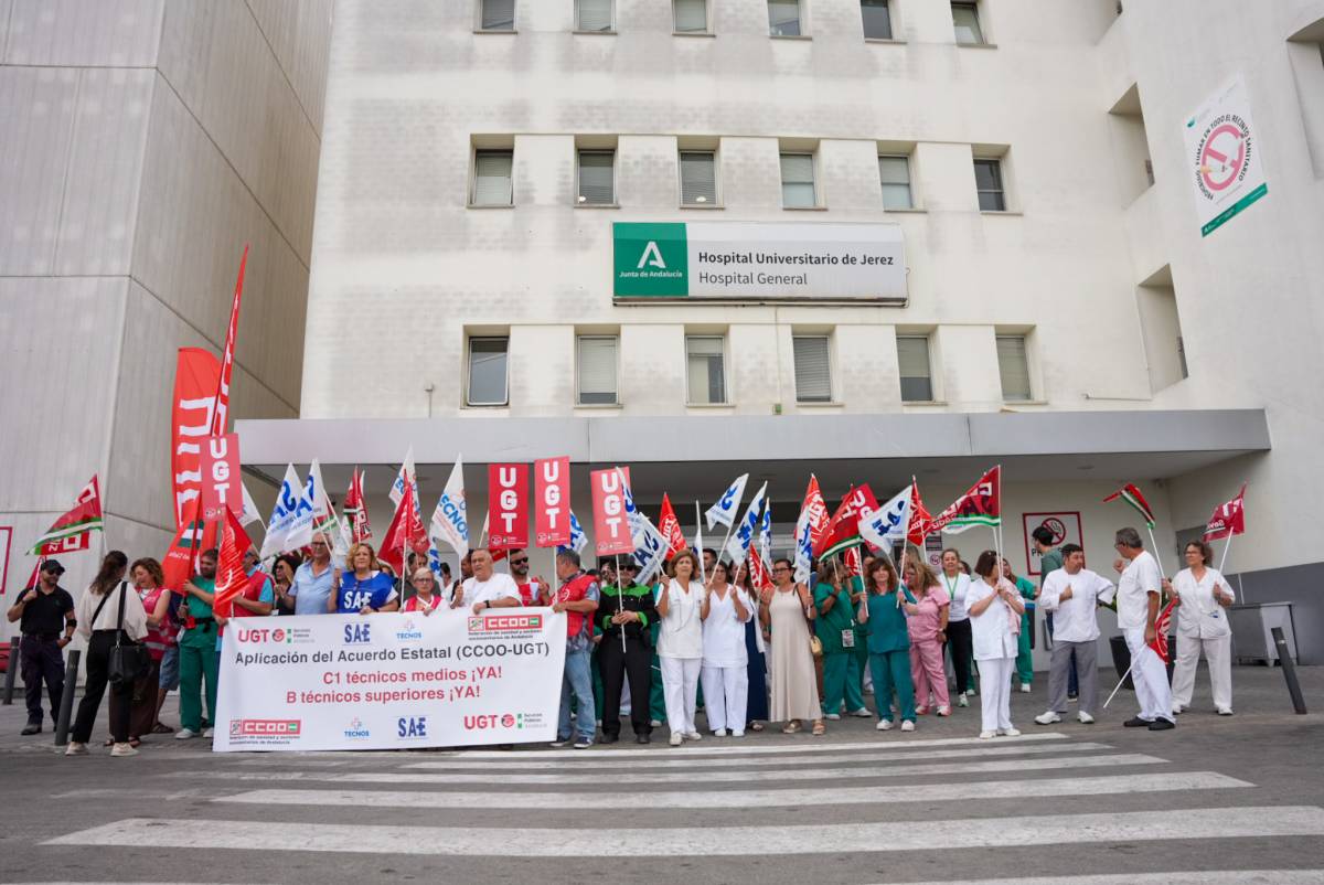 Manifestación del Hospital de Jerez 