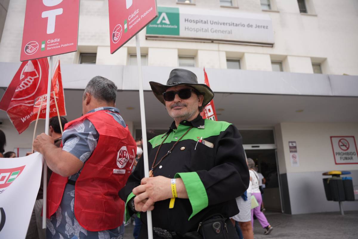 Manifestación del Hospital de Jerez 