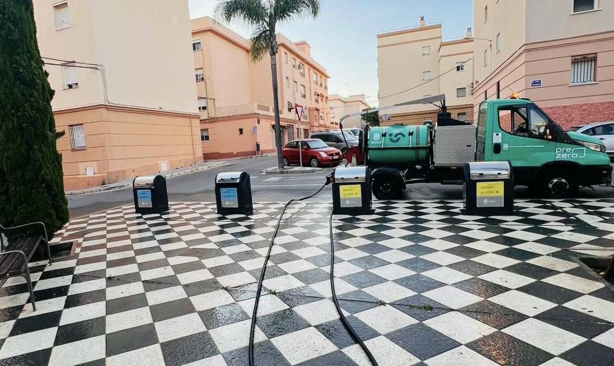 San Fernando incrementa los medios para la limpieza de sus calles