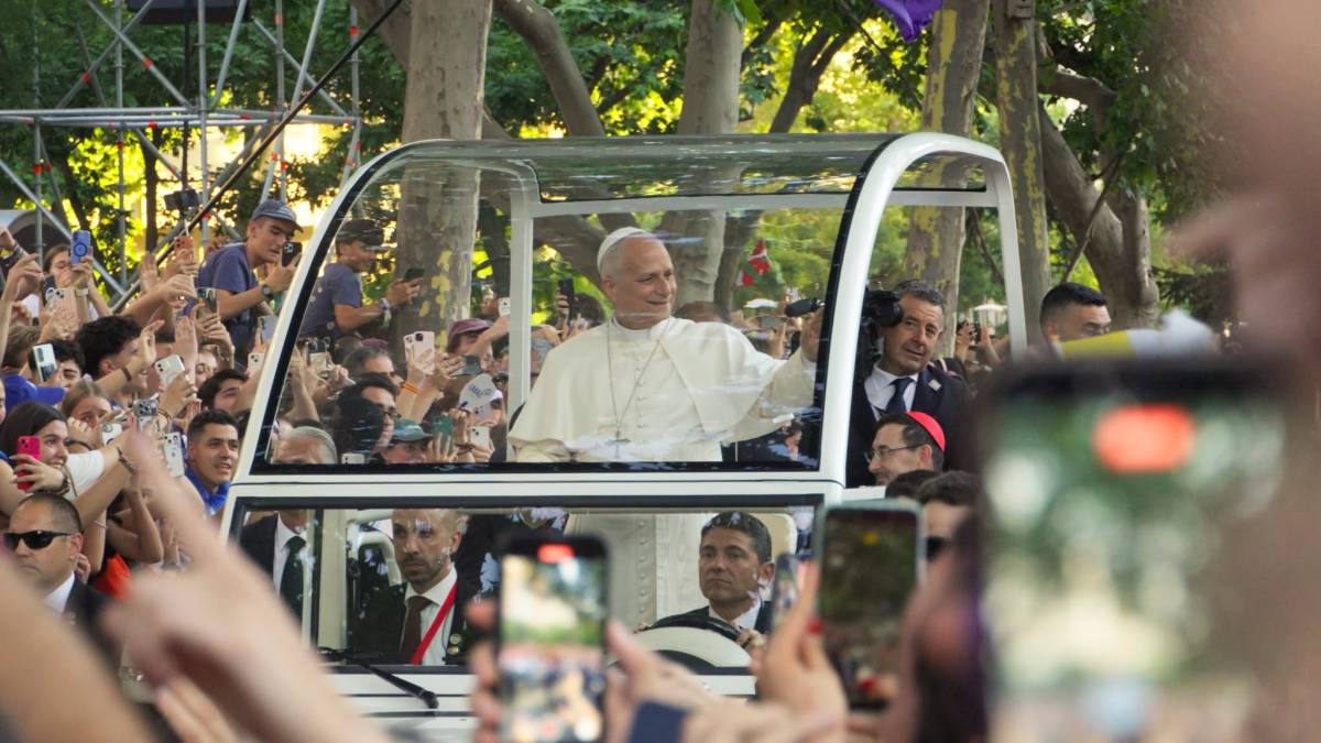 El Papa, por las calles de Madrid. - 