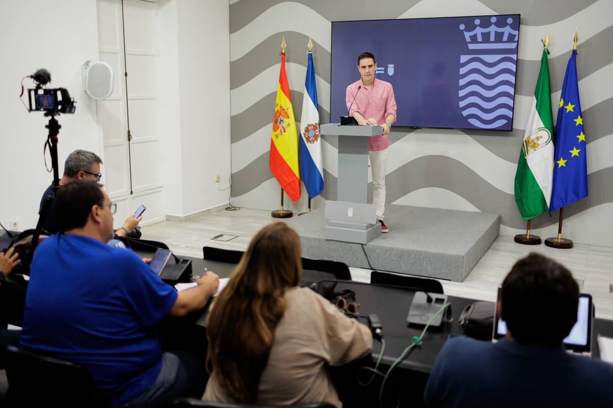 rueda prensa Jaime Espinar tasa basura recibo agua Ayuntamiento Jerez