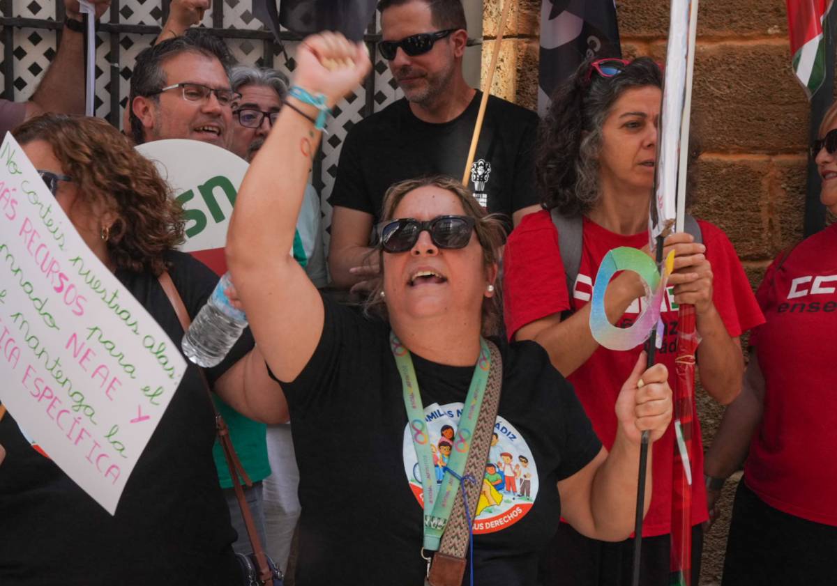 Protesta FP en Cádiz 