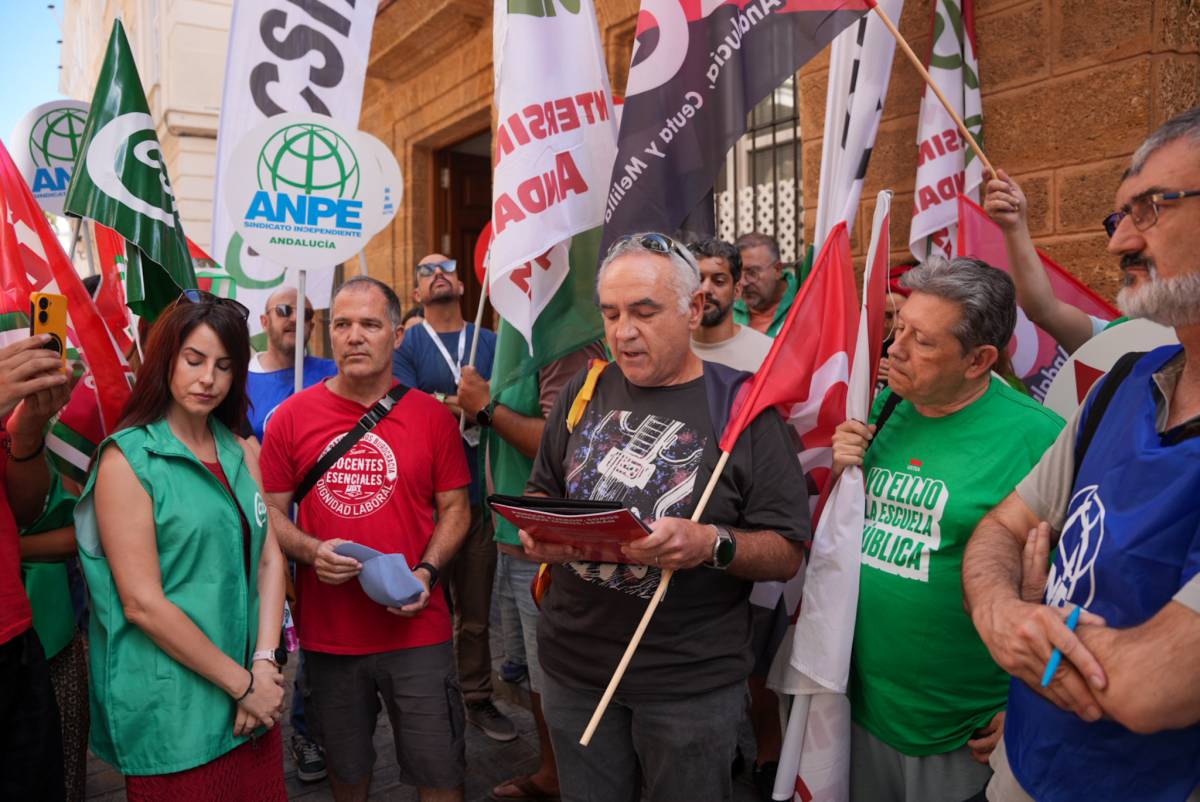 Protesta FP en Cádiz 