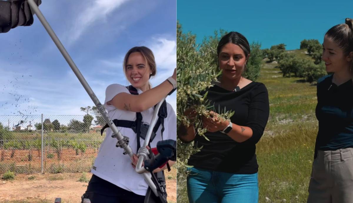 Paula y Lucía, dos jóvenes creadoras de contenido sobre el campo en Andalucía. - 