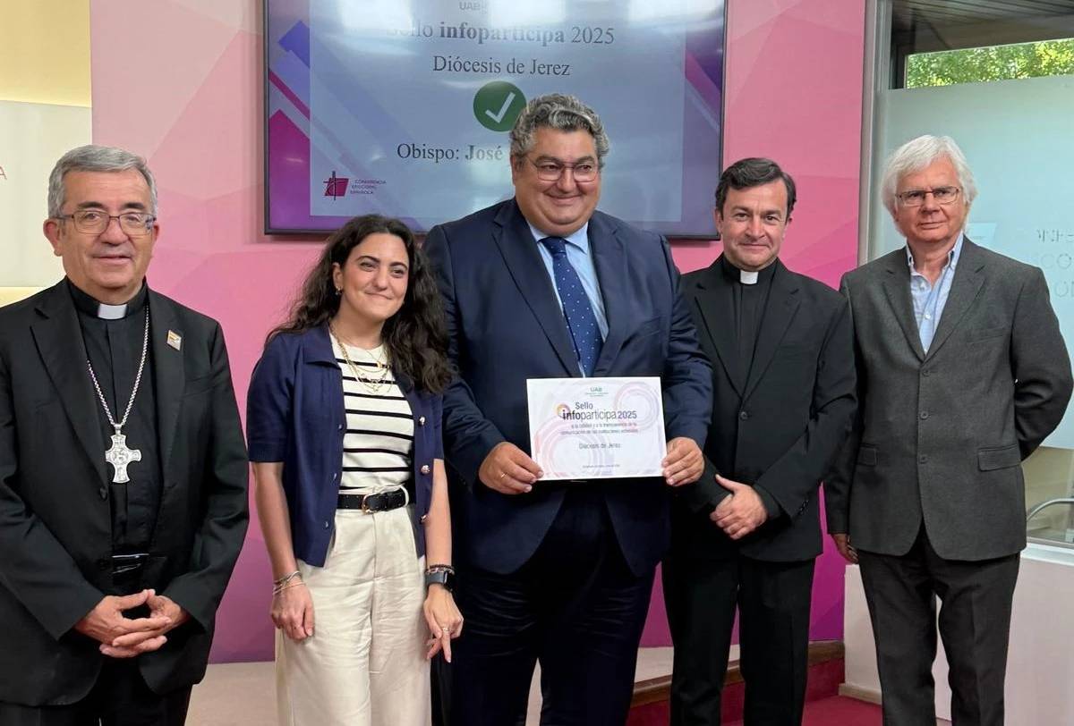 La Diócesis de Asidonia-Jerez obtiene el Sello Infoparticipa 2025 y supera el 90% en transparencia