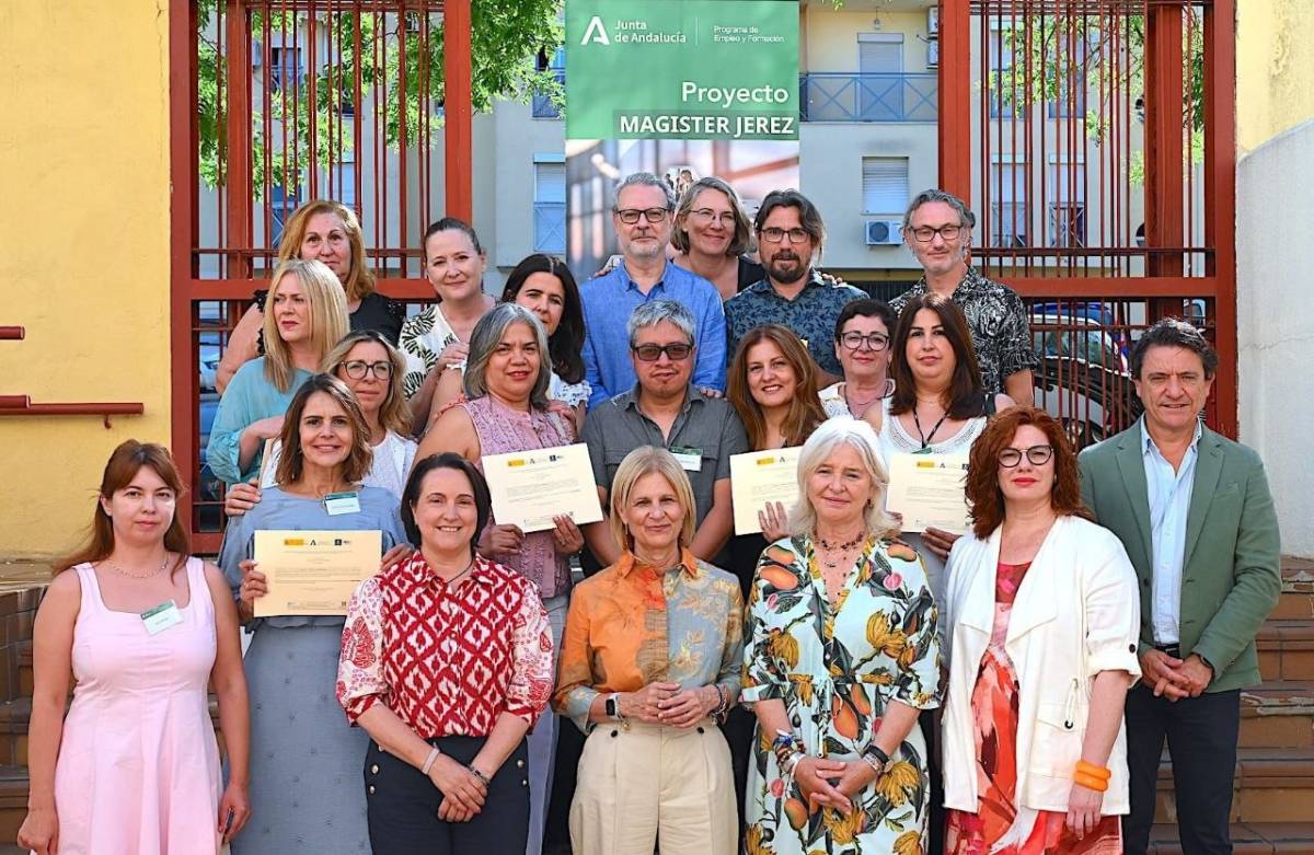 El programa de empleo que da oportunidades a quince alumnos-trabajadores en Jerez
