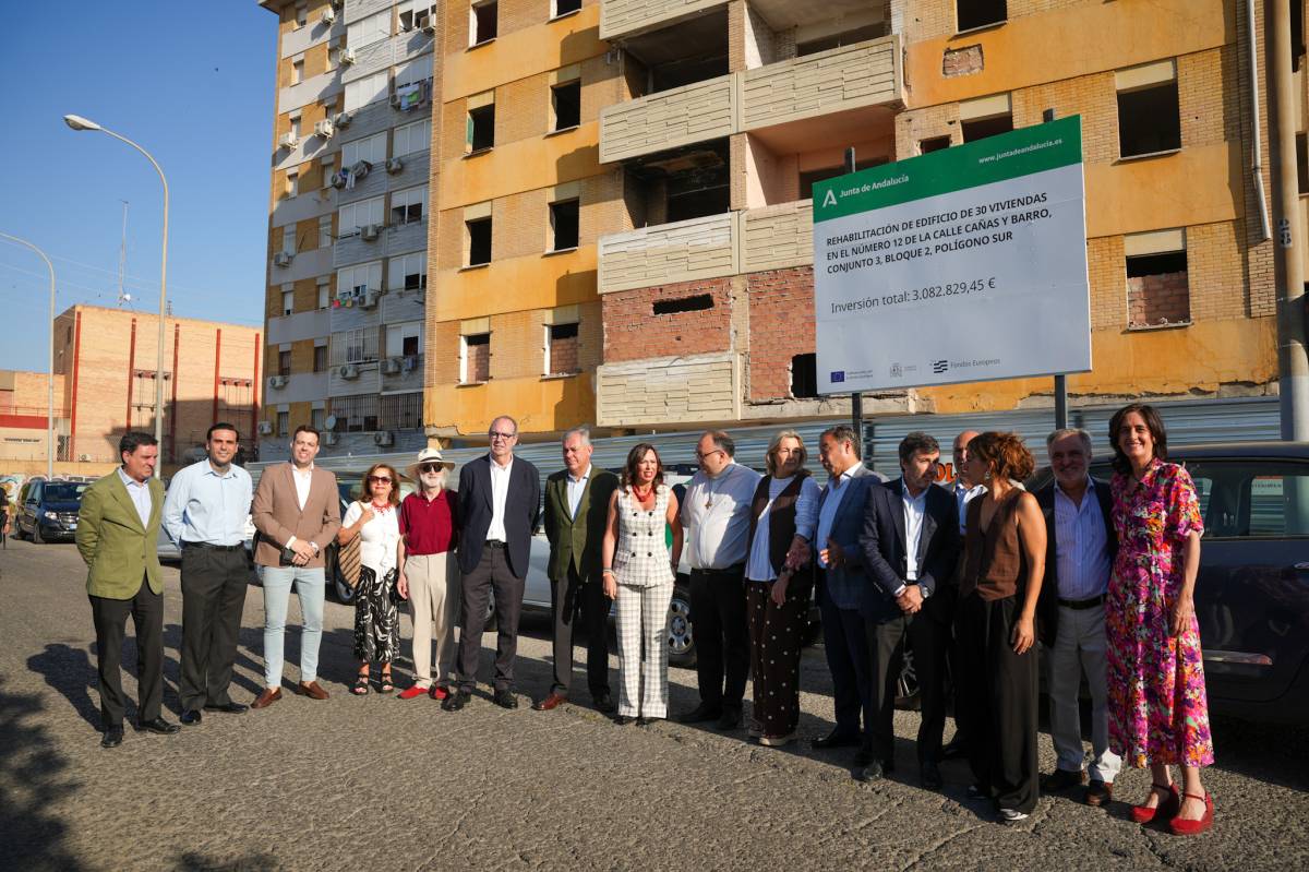 El bloque abandonado del Polígono Sur de Sevilla de 30 viviendas que abre camino para otras 600: 