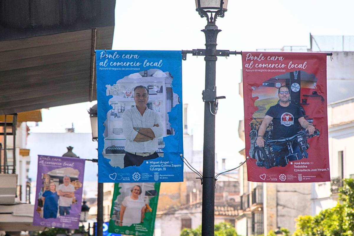 El homenaje en el corazón del centro de Jerez a los rostros que le dan vida a la ciudad madrugando cada mañana