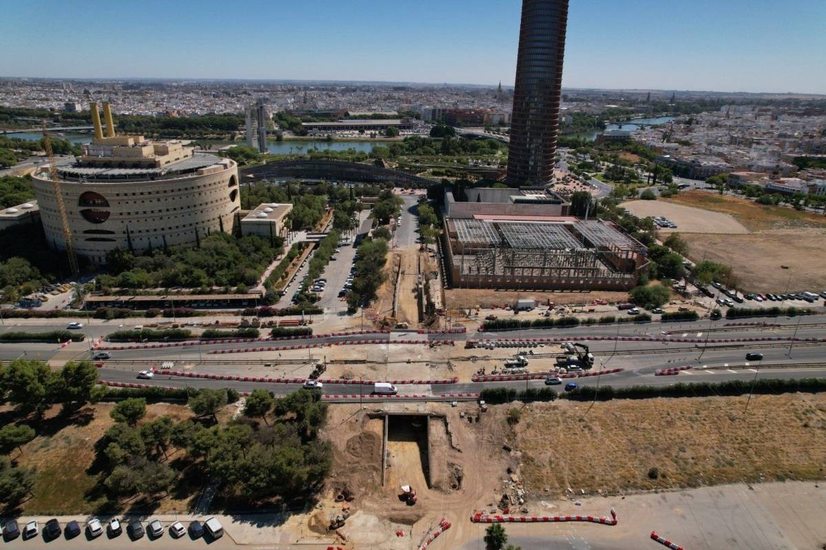 Mundial 2030: Sevilla solo necesita cuatro kilómetros de vía en zona libre de viviendas para resolver su movilidad