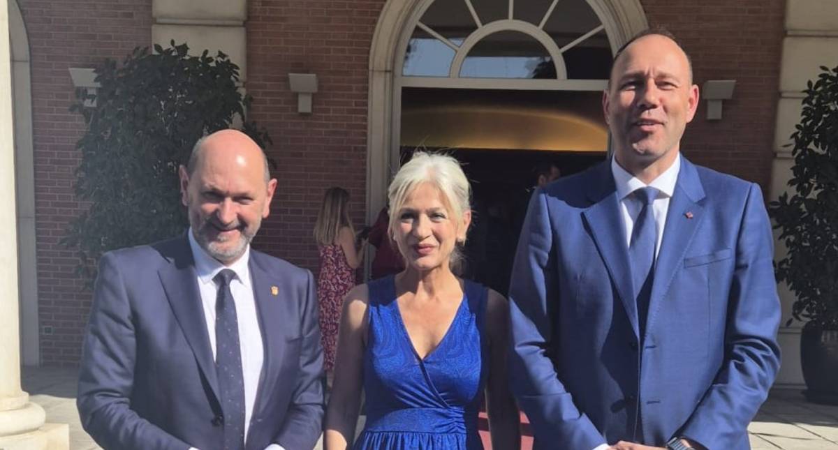 La consejera, en La Moncloa. - La consejera, en La Moncloa.