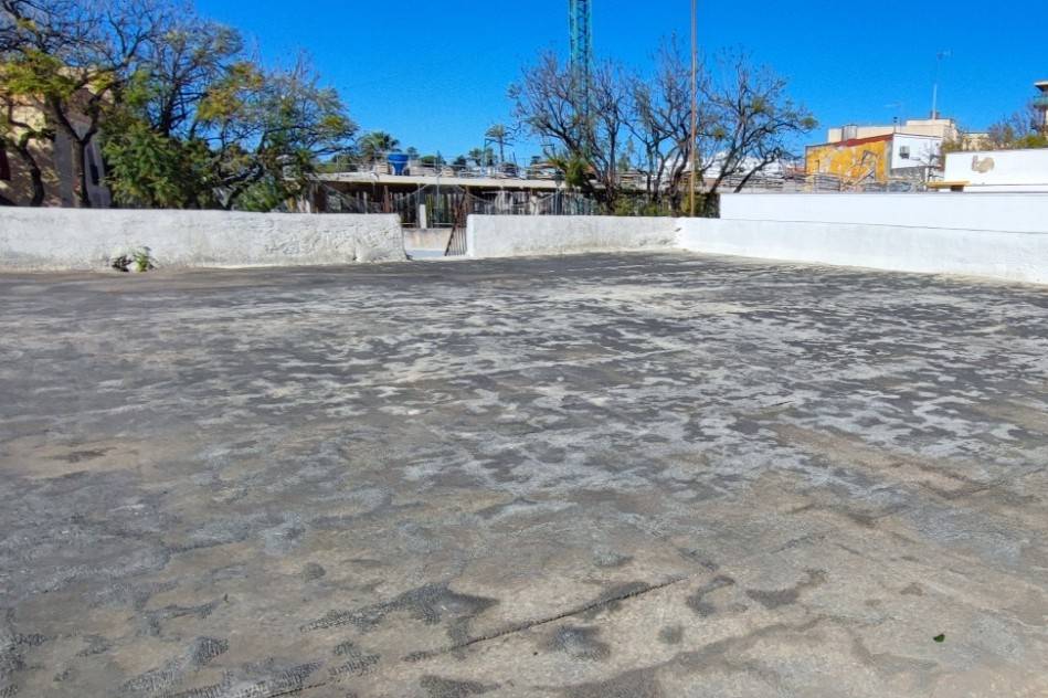Las cubiertas de la guardería San Carlos de Jerez. - Las cubiertas de la guardería San Carlos de Jerez.