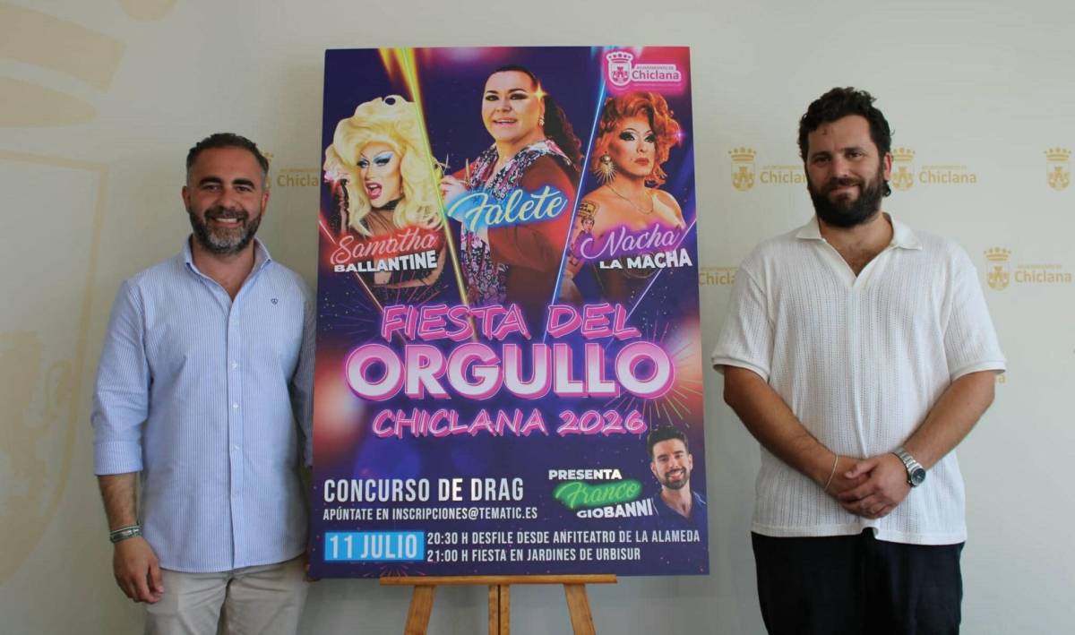 Presentación de la fiesta del Orgullo en Chiclana - Presentación de la fiesta del Orgullo en Chiclana