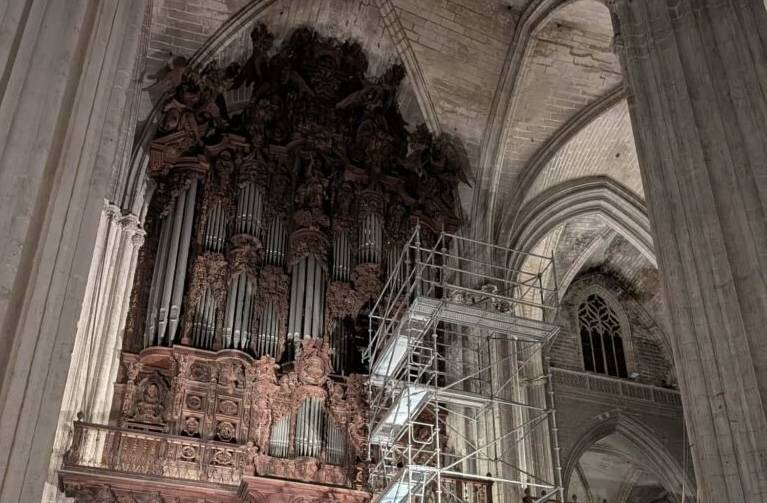  La Catedral de Sevilla inicia la restauración de sus históricos órganos de coro