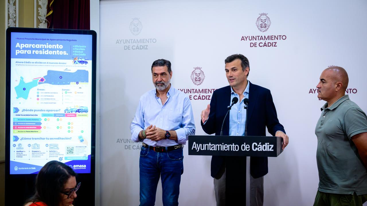 Bruno García, en la rueda de prensa posterior a la junta de gobierno. - Bruno García, en la rueda de prensa posterior a la junta de gobierno.