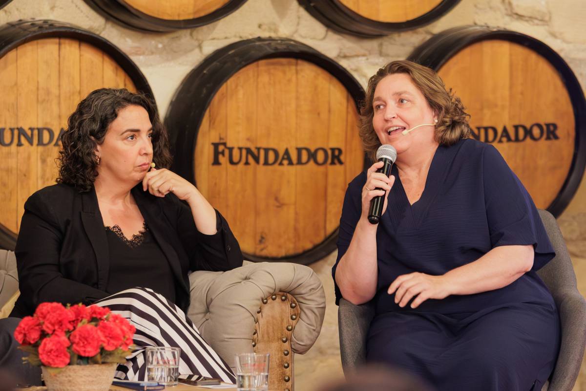 Belén de la Cuadra y Carmen Sánchez Barrera, en el II Foro Inmobiliario de lavozdelsur.es.