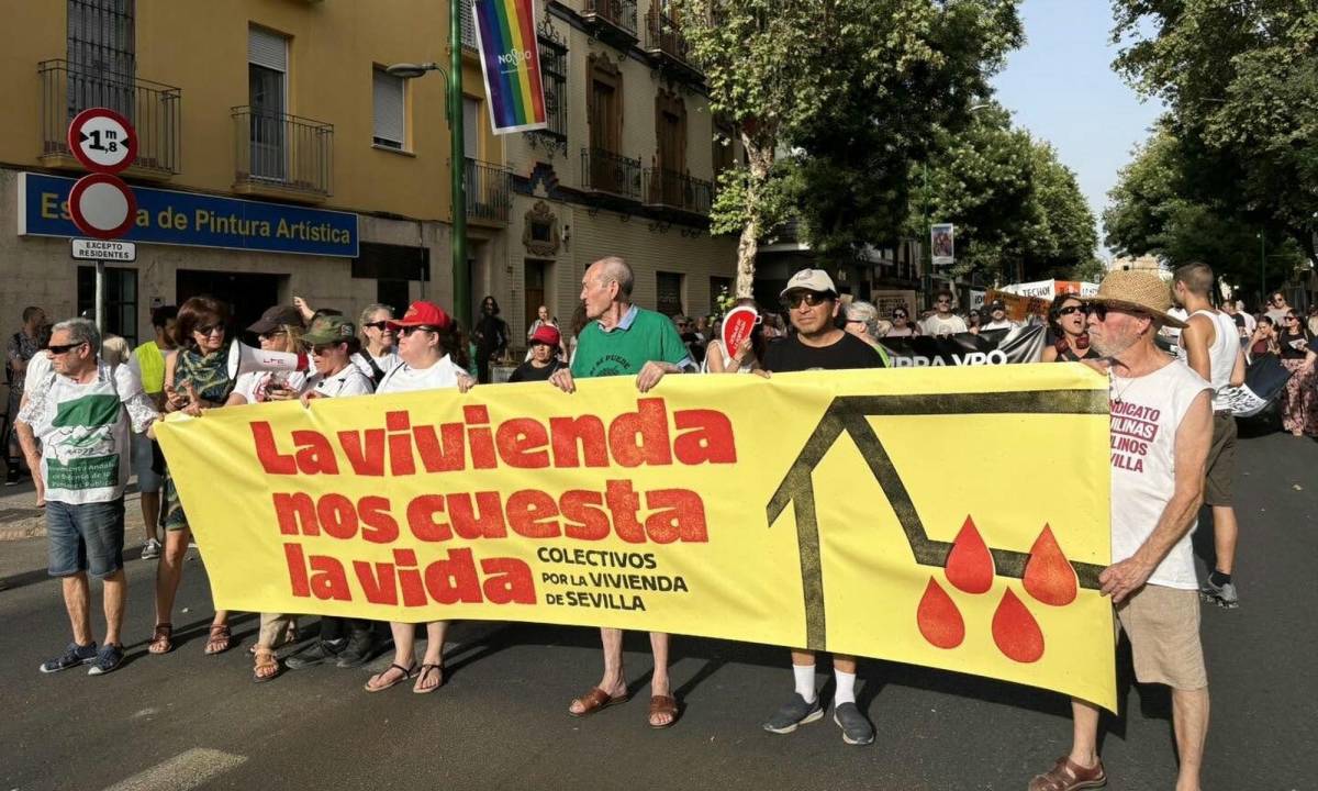 Sevilla se moviliza contra los alquileres imposibles y los apartamentos turísticos