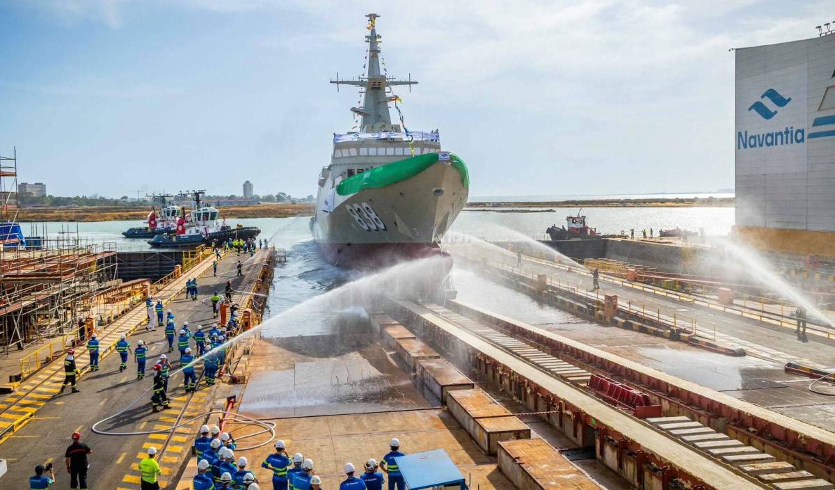 Navantia refuerza el músculo naval de la Bahía con la sexta corbeta saudí
