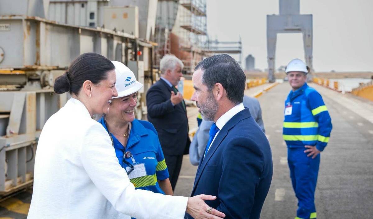 La alcaldesa de San Fernando, Patricia Cavada, presente en el acto