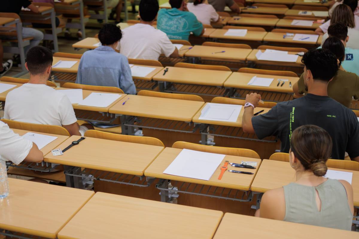 Hacer un examen de oposiciones en 