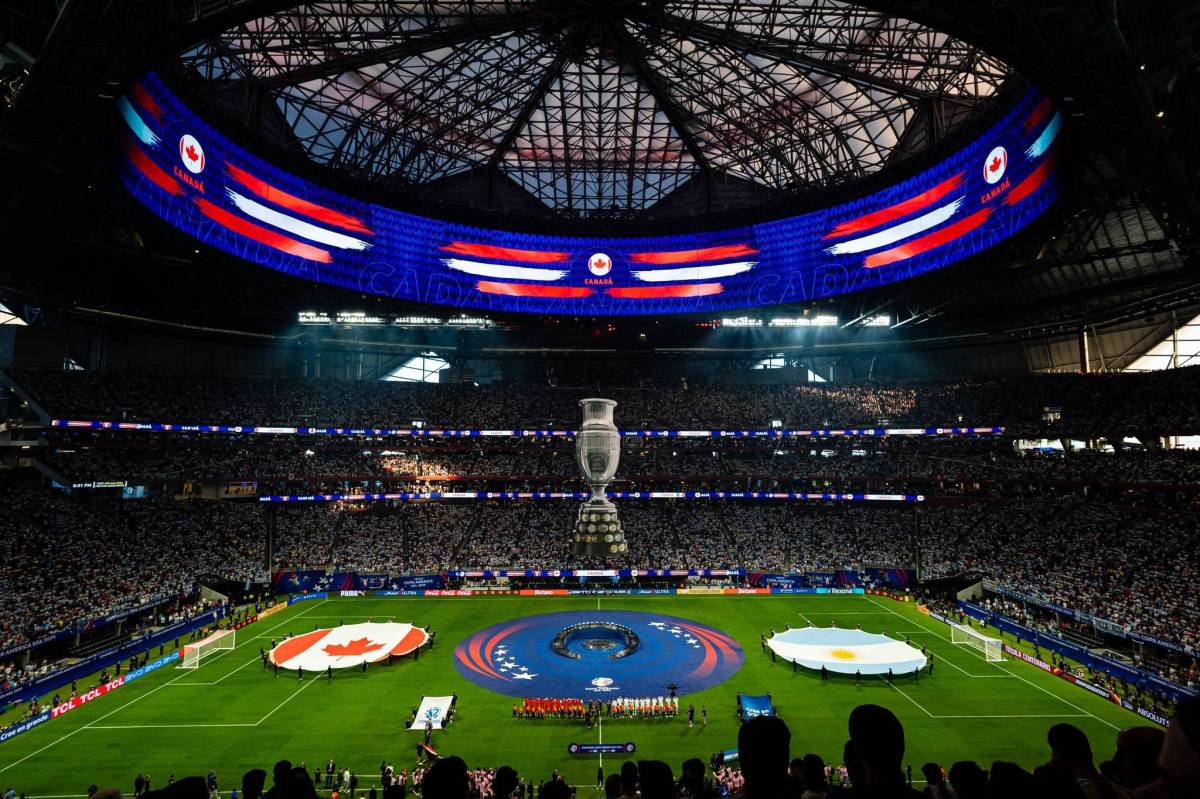 El estadio del España-Arabia Saudí. - El estadio del España-Arabia Saudí.