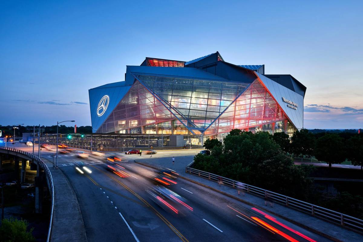 Mercedes-Benz Stadium, el estadio de Atlanta para el España-Arabia Saudí: capacidad, techo retráctil y todos los datos