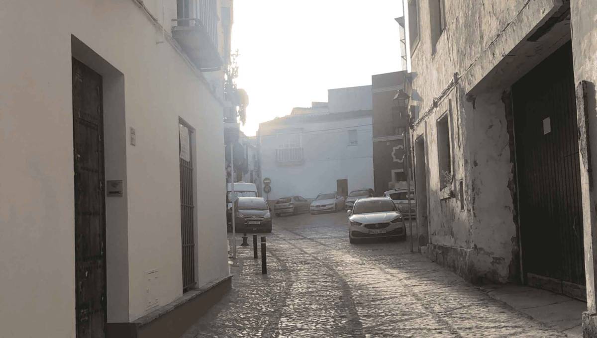 El cartel de una vecina del centro de Jerez que está 