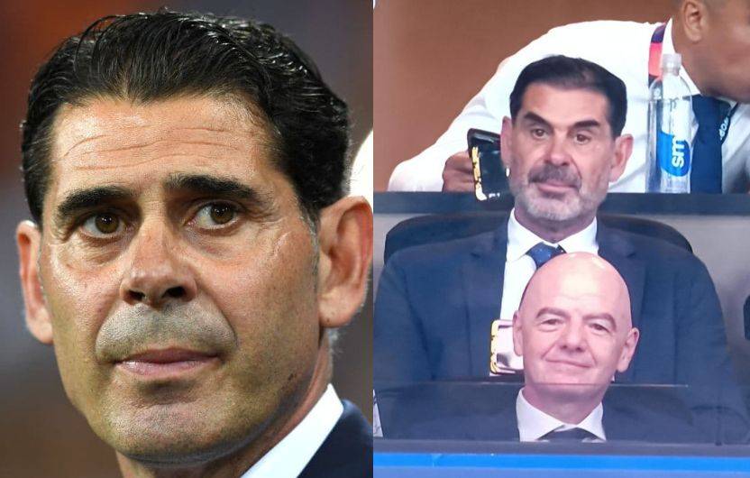 El malagueño Fernando Hierro, protagonista inesperado en redes durante la goleada de España: 