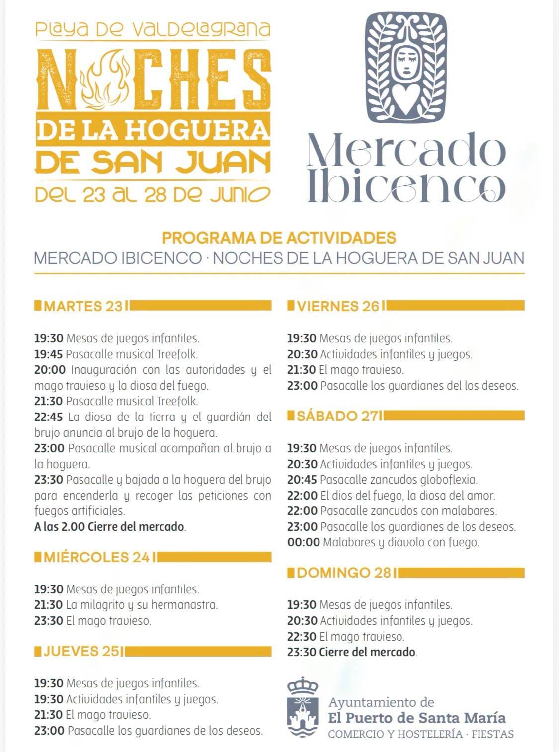 Programación en El Puerto.