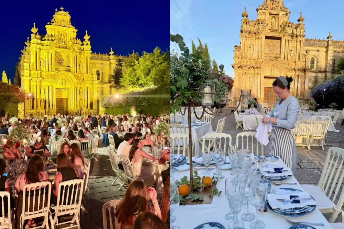 La Cartuja de Jerez acoge su primer gran evento con una cena para 300 asistentes y escenario central