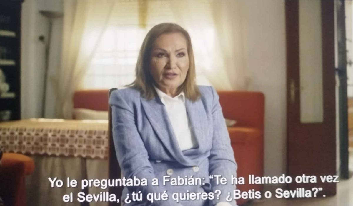 Polémica por los subtítulos de TVE a la madre de Fabián Ruiz: 