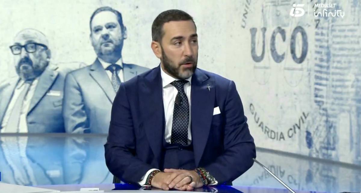 Aldama empieza su 'tour' por platós tras librarse de la cárcel: 
