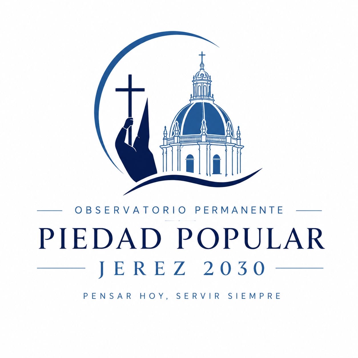 Logotipo del Observatorio de Piedad Popular. 