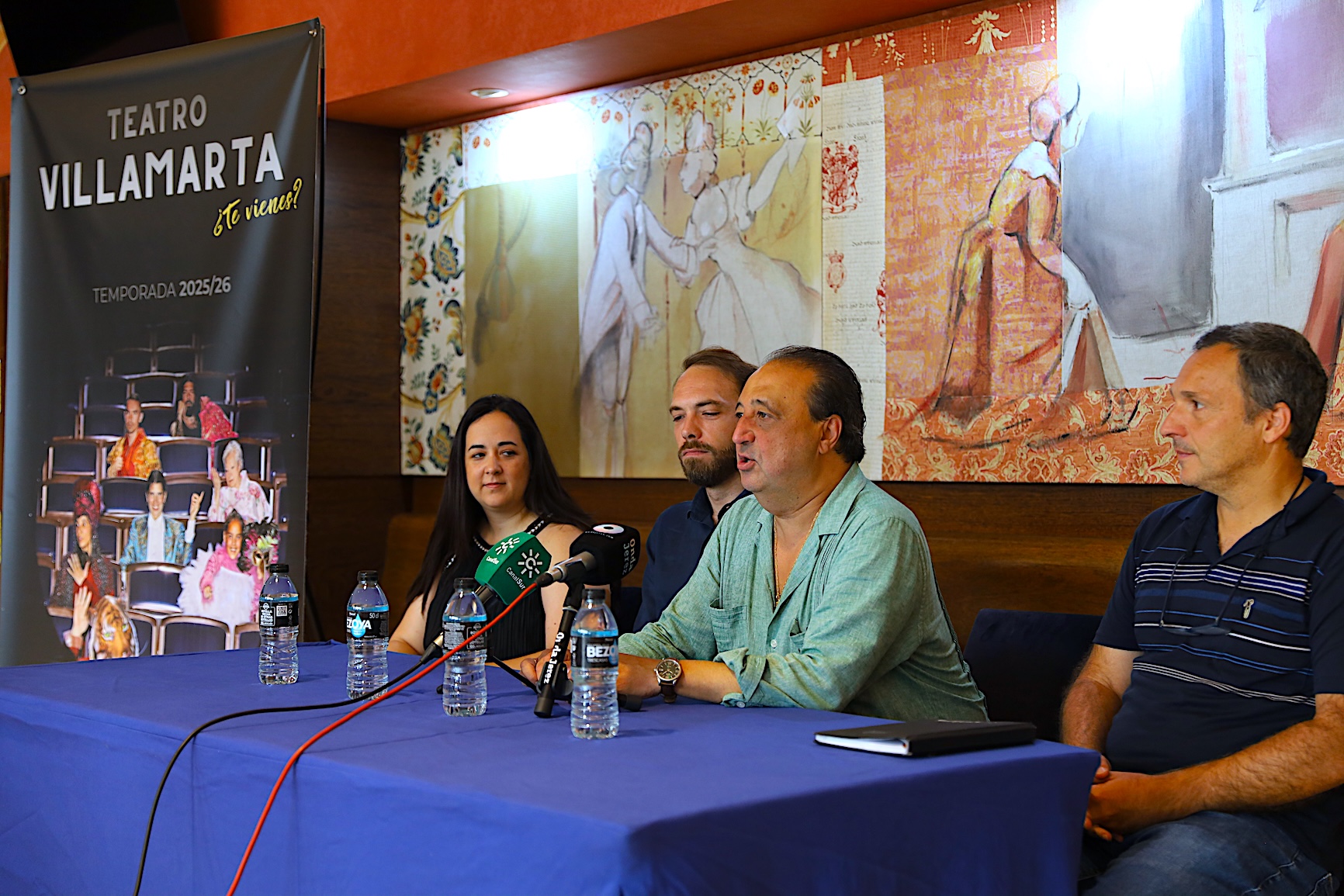Francisco Zurita presenta el concierto del Coro del Teatro Villamarta que pone fin a la temporada del coliseo jerezano