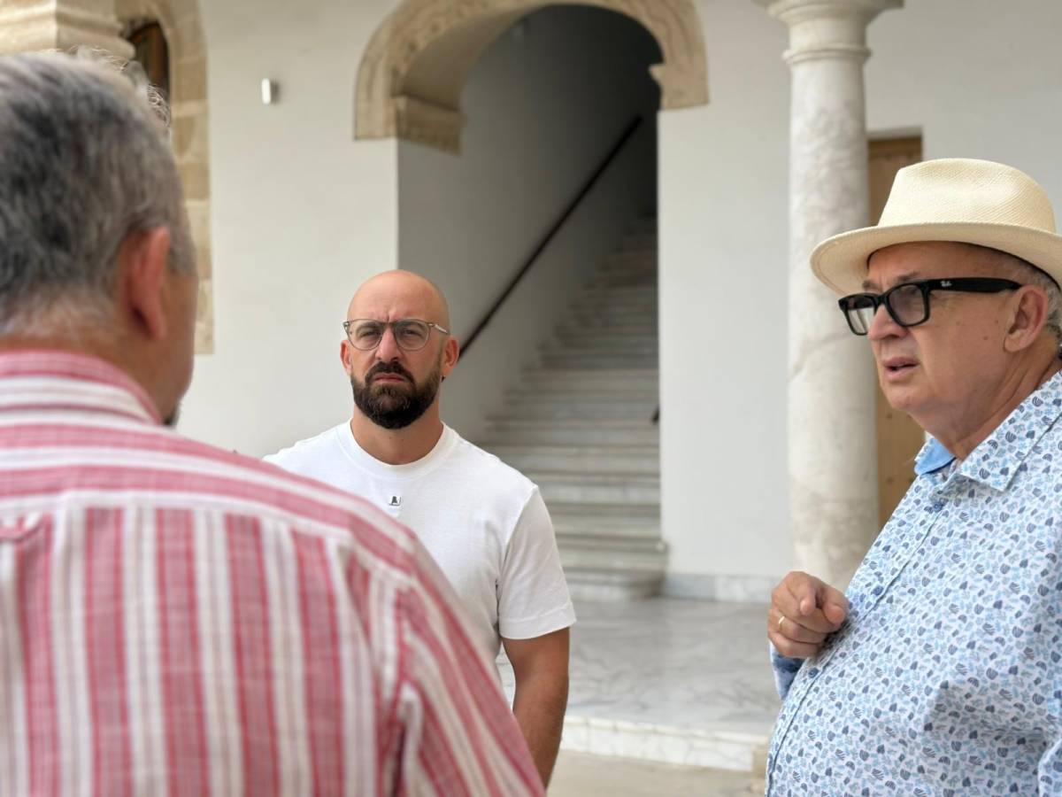 Visita institucional al Hospitalito en El Puerto.