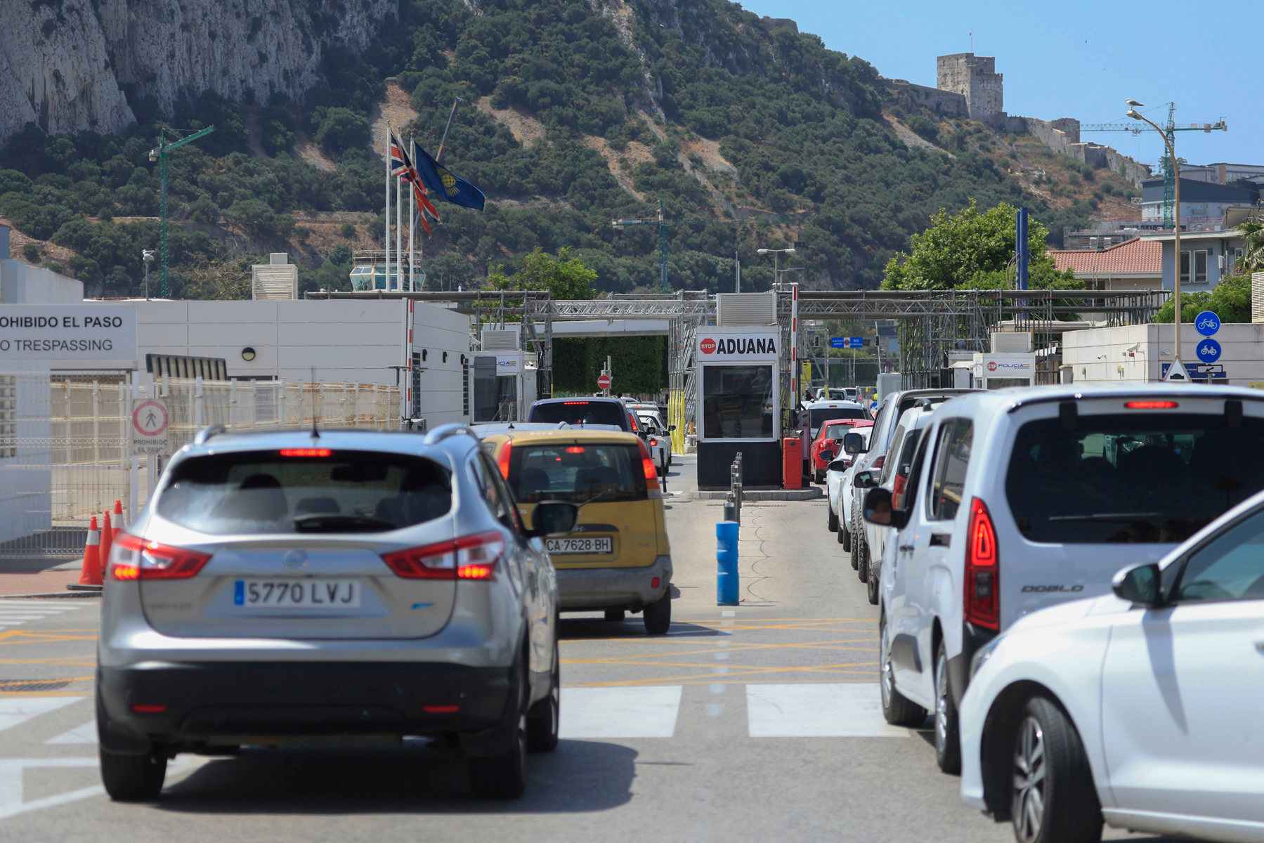 Entrada este jueves a Gibraltar.