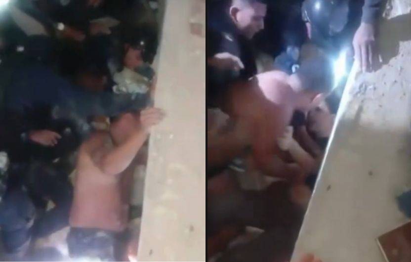 El rescate que emociona a Venezuela: rescatan vivo a un joven atrapado bajo un edificio derrumbado tras los terremotos