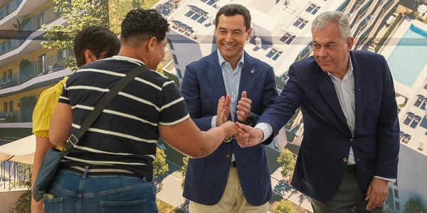 El alcalde Sanz entrega 137 viviendas en Palmas Altas (Residencial Puerta Jerez) , donde el Ayuntamiento de Sevilla ha invertido 15,7 millones de euros - El alcalde Sanz entrega 137 viviendas en Palmas Altas (Residencial Puerta Jerez) , donde el Ayuntamiento de Sevilla ha invertido 15,7 millones de euros