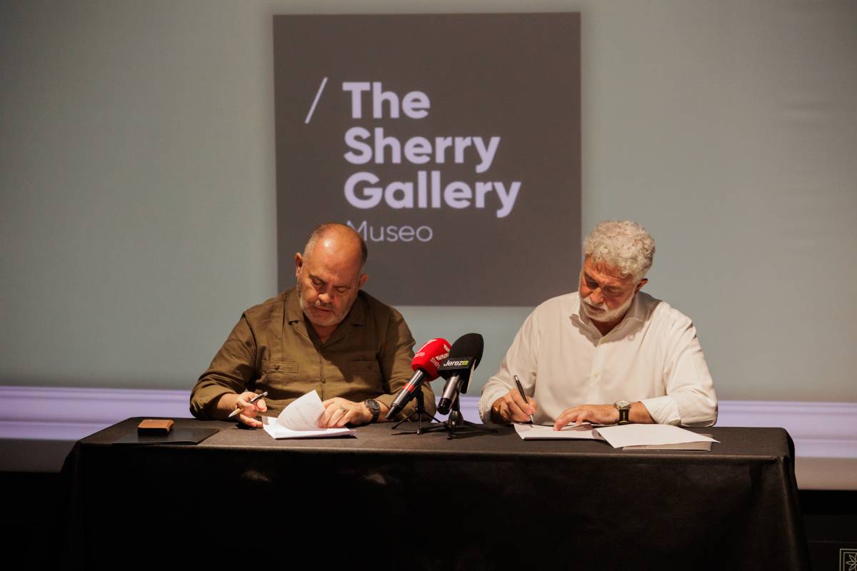 FIRMA SHERRY GALLERY Y EIGO CONVENIO COLABORACION