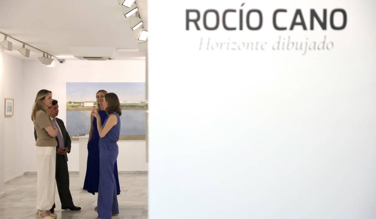 La jerezana Rocío Cano lleva los paisajes de Cádiz a la Sala Rivadavia con 'Horizonte dibujado'