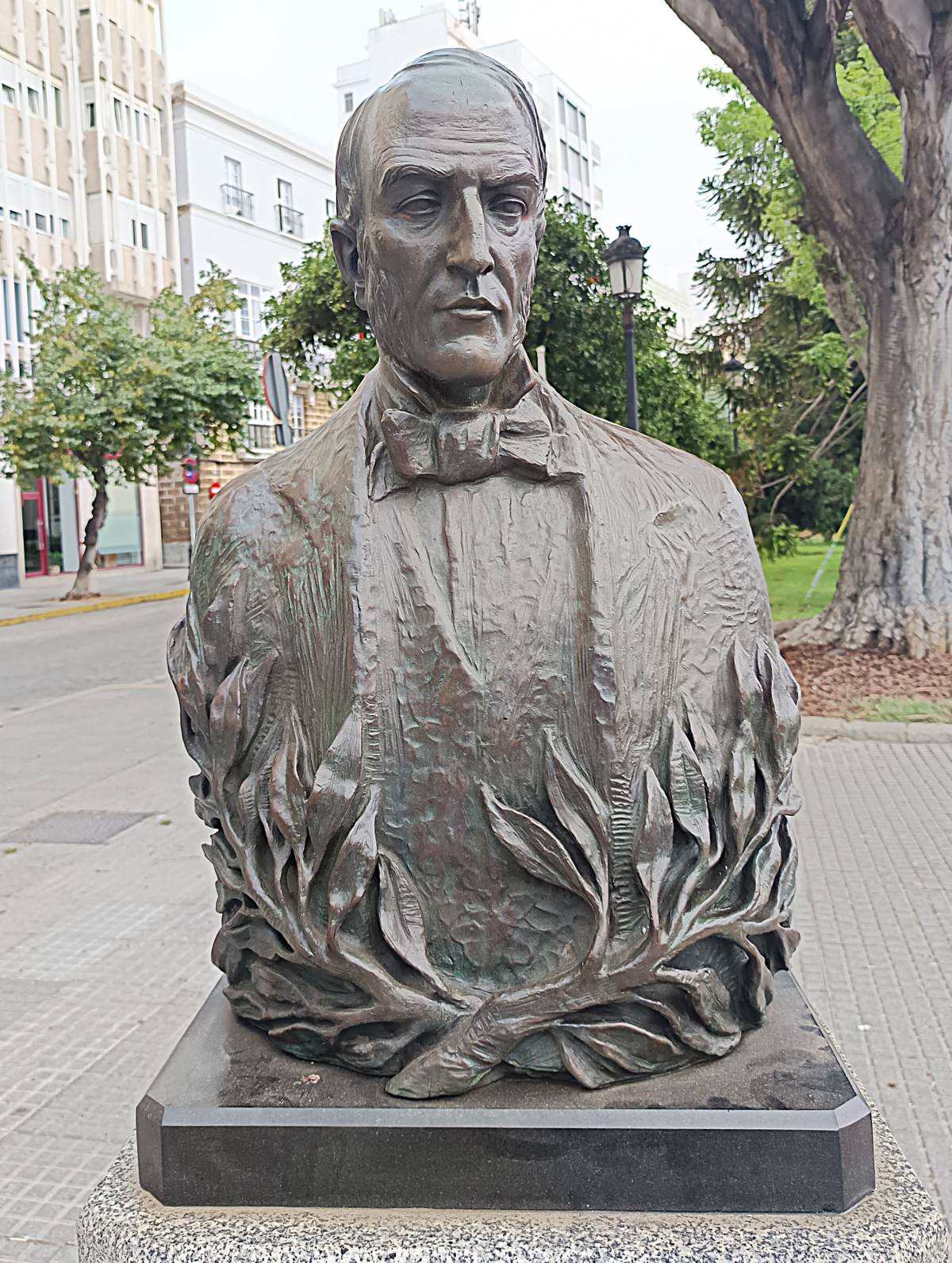 Diego Fernando Montañés y Álvarez, detalle vista frontal.