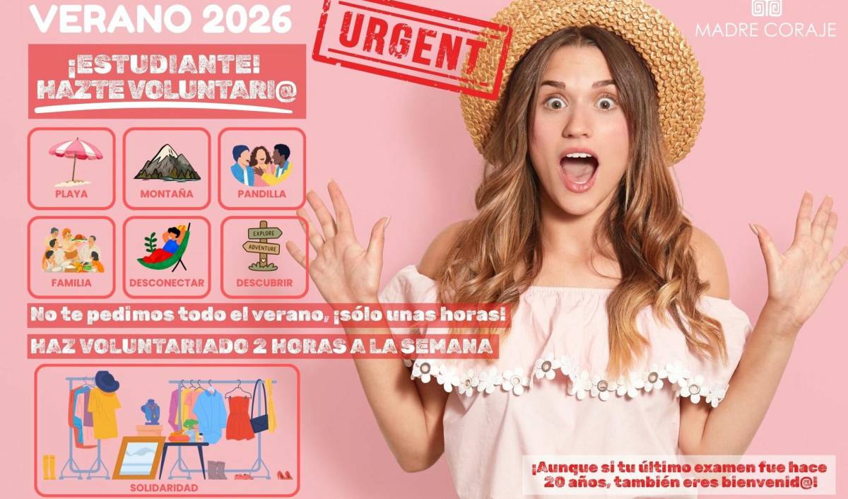 La propuesta solidaria de Madre Coraje para los estudiantes este verano, sin renunciar a las vacaciones