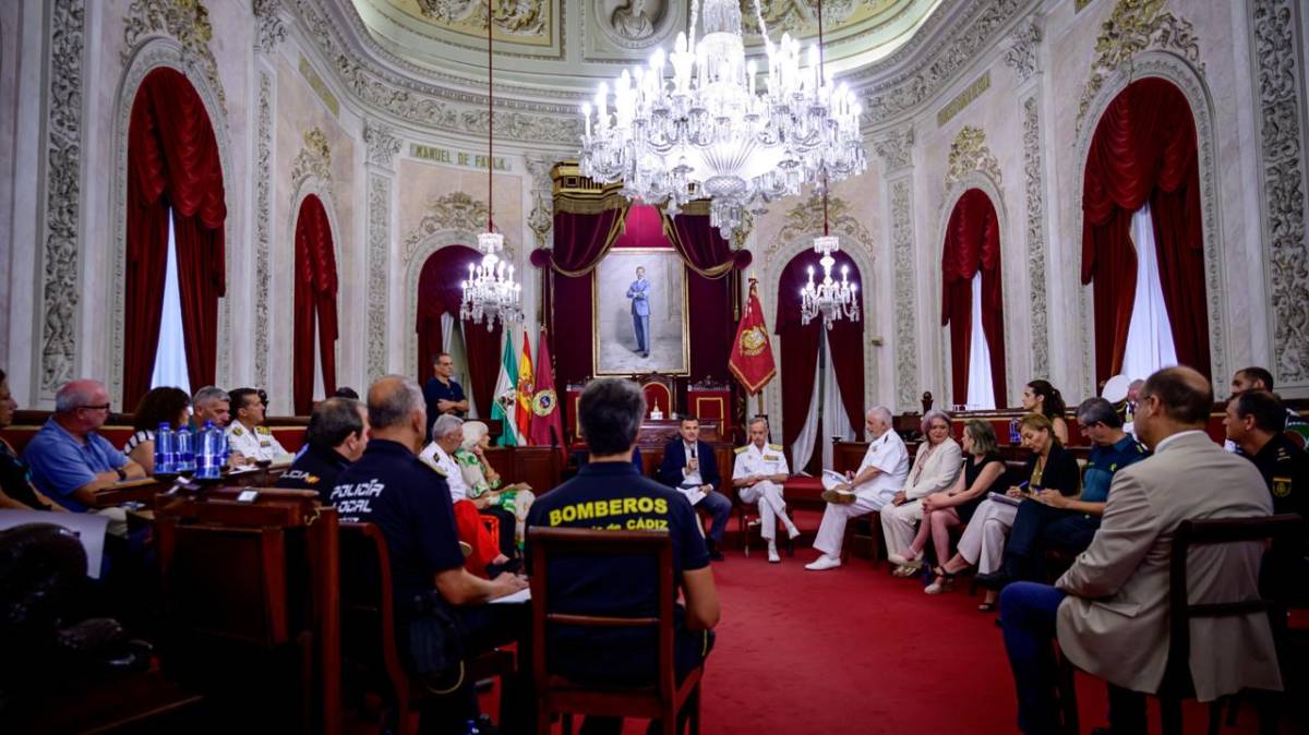 Primera reunión para la Gran Regata Elcano en Cádiz.