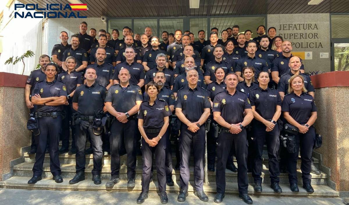 El 'primer' refuerzo a la plantilla de Policía Nacional ya está en Sevilla 