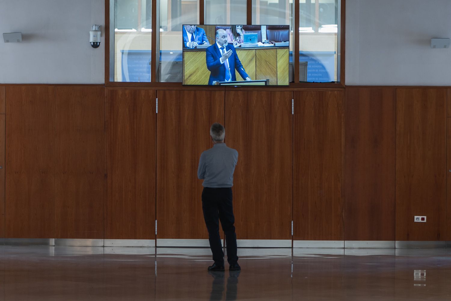 Un pleno en el Parlamento de Andalucía en una imagen de archivo. - MAURI BUHIGAS