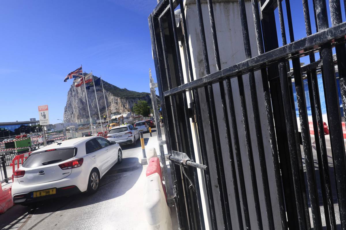 Gibraltar termina las obras en su lado de la Verja en la cuenta atrás de la aplicación del acuerdo con la UE